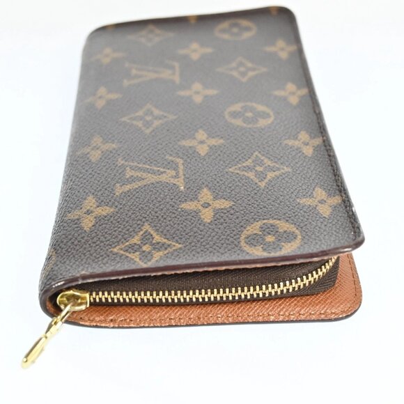 Authentic Louis Vuitton Zippy Browns Monogram Wallet bsj161-121125 - Picture 4 of 16